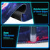 Large Gaming Mouse Pad, Technological Nebula Style Professional Gaming Mousepad, Non-Slip Waterproof Rubber Base Mouse Pad for Gaming & Office & H...