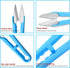 3PCS Sewing Scissors, JJOO Yarn Thread Cutter Mini Small Snips Trimming Nipper, Great for Sewing, DIY Supplies (Blue, Red, Black)......