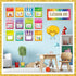 81 Pcs Class Jobs Pocket Chart Colorful Class Jobs Bulletin Board Back to School Teacher's Helper Management Classroom Bright Jobs Chart with 40 A...