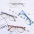 Computer Reading Glasses Blue Light Blocking - 2 Pack Fashion Round Anti UV glare Eyestrain Gaming Readers Glasses Women Men, 1.0...