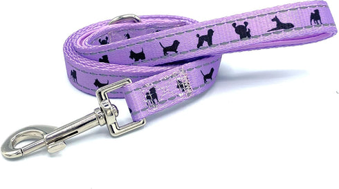 EcoBark Dog Leash - Soft & Reflective Comfort Training Leashes with Padded Handle - Strong Durable Heavy Duty - Training and Pulling for Small, Me...
