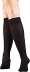 Truform Compression Socks, 15-20 mmHg, Women's Dress Socks, Knee High Over Calf Length, Black Diamond Knit, Medium...