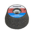 3 Inch Grinding Stone Wheel for Metal,50 Grit Aluminum Oxide Flaring Grinding Cup Wheel for Rust Removing Deburring Polishing with 5/8"-11 Threade...