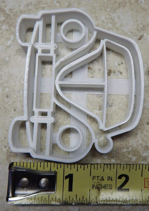 BEETLE BUG CAR FRONT VIEW HIPPIES LOVEBUG VEHICLE LOVE TRAVEL COOKIE CUTTER MADE IN USA...