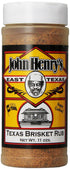 John Henry's Texas Brisket Rub 11 0z....