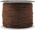 Mandala Crafts 0.5mm 109 Yards Dark Brown Cotton Waxed Cord for Jewelry Making Bracelet Cord Waxed String - Beading String Thread Jewelry Cords fo...
