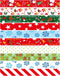FEPITO 300 Pcs Festive Paper Chains Merry Christmas Craft Paper Chains for Christmas and Festive Party Decorations,10 Style...