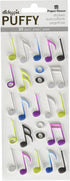 Paper House Productions STP-0079E Stickers Puffy Stickers, Musical Notes, 3 Pack...