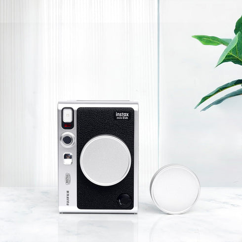 MUZIRI KINOKOO Lens Cap for Fuji Instax Mini EVO Instant Camera - Aluminium Alloy Dustproof Fujifilm Mini EVO Accessories- Mini EVO Lens Cap Cover...