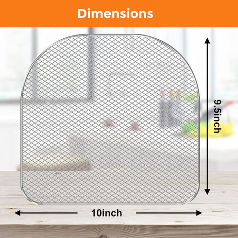 Air Fryer Dehydrator Racks 3 Pack, Air Fryer Oven Accessories, Air Flow Racks Dehydrate Fruits and Meats Compatible with 6.3 QT Chefman, Power XL ...