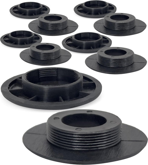 Click&Fit 5pcs Car Mat Clips, Strong fixation for Chevy Buick GM Opel Audi & many brands – Round Plastic Floor Fastener replases 13142011 13142012...