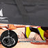 31.5in Sports Oxford Cloth Bag Fits Starting Blocks with an Overall Length of Less Than 30 Inches - Extra Large Travel Duffel Tote Gym Bag with 2-...