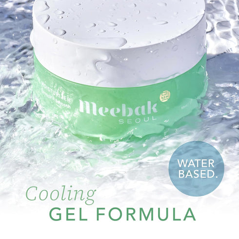 Meebak Korean Cica Gel Face Moisturizer with Vegan Collagen, Hyaluronic Acid for Hydrating, Anti Aging, Dry Skin, Sensitive Skin, Day and Night Fa...