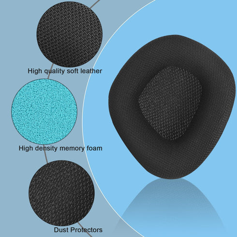 Replacement Ear Pads for Corsair Void, Headphones Ear Cushions Covers for Corsair Void Pro Wired & Wireless Gaming Headset Accessories Ear Cups Re...