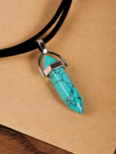 Sacina Gothic Layered Crystal Choker, Turquoise Choker necklace, Black Choker for Women, Gothic Choker, Boho Necklace, Christmas New Year Jewelry ...