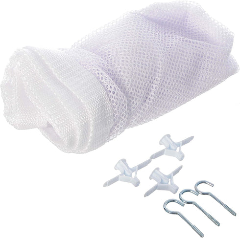 Plush Stuffed Animal Net Hammock -Corner Organizer and Toy Holder - Extra Large Hanging Storage for Kids Bedroom...