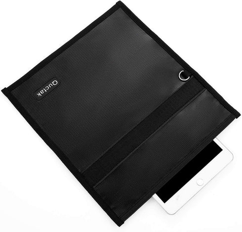 Faraday Bag, Signal Isolation Bag for Phones, Fireproof Shield Pouch, Prevents Hacking,Tracking,and NFC/WiFi/Bluetooth for Tablets, Phones, Key Fo...