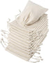 DR Cotton Muslin Drawstring Bags 5×7?Inch – 12?Pack Unbleached Reusable Favor Pouches for Crafts, Herbs, Gifts & Pantry Storage?|?Heavyweight?144?...
