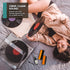 Stock Your Home 6 Piece Vinyl Record Cleaning Kit, Includes Vinyl Cleaner Spray, Anti-Static & Velvet Vinyl Record Brush, Needle Cleaning Gel & Br...