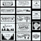 CINPIUK 14PCS Christmas Stencils Painting on Wood, Winter Holiday DIY Farmhouse Wood Signs North Pole Farm Fresh Christmas Tree Santa Reusable Tem...