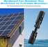 12 Pairs Solar Panel Connectors, IP67 Waterproof, 1000V 30A, 24PCS Solar Connectors (Male & Female) + 24PCS Solar Connector Pins (Male & Female) +...
