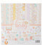ECHO PARK PAPER COMPANY Echo Park Collection Kit 12"X12"-Hello Baby Girl, Pink, Teal, Yellow, Purple, Orange 12 Count...
