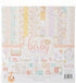 ECHO PARK PAPER COMPANY Echo Park Collection Kit 12"X12"-Hello Baby Girl, Pink, Teal, Yellow, Purple, Orange 12 Count...