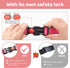 Polyester Dog Collar for Large Dogs Female Male,Durable Comfortable Padded Basic Dog Collars for Puppy Small Medium Breed with Quick Release Safet...