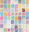 2800PCS Kpop Photocard Scrapbook Stickers Book, Butterfly Stars Heart Ribbon Letters Stickers Self Adhesive Kpop Deco Korean Stickers Book for Pho...