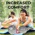 French Fitness Revolution - Stretchy Sports Headband for Men & Women - Guys Sweatband for Running, Cycling, Basketball, Yoga, Fitness - Moisture W...