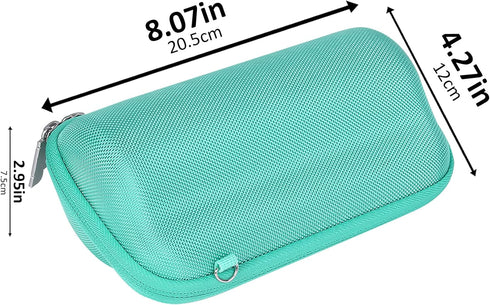 Khanka Hard Travel Case + Silicone Case Replacement for JBL Flip 6 Waterproof Portable Bluetooth Speaker (Teal)...