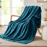 Whale Flotilla Flannel Fleece Throw Blanket for Couch Sofa Bed, Lightweight Breathable Soft Throws Plush Fluffy Chevron Design Decorative Blankets...