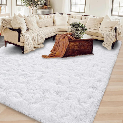 ISEAU Super Soft Fluffy Rugs Shag Area Rug for Bedroom Living Room Fuzzy Mat Plush Anti-Slip Carpets Bedside Mats for Boys Girls Teen Room Nursery...