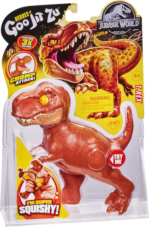 Heroes of Goo Jit Zu - Licensed Jurassic World - Chomp Attack - Stretch T. Rex...
