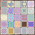 6 Inch Geometric Stencils for Painting, 25 Pieces Reusable Painting Templates for Scrapbooking Cookie Tile Furniture Wall Floor Decor Craft Drawin...