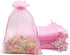 100PCS Pink Organza Bags 5X7 Inch Mesh Bag Drawstring for Wedding Party Baby Shower Favor Pouches Bags (Pink 5X7)...