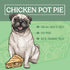 Chicken Pot Pie Cookies|Lactose Free - Soy Free - Gluten Free - Wheat Free | USA Made | for All Breeds | 14 oz of All Natural, Baked, Crunchy Good...