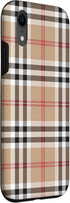 iPhone XR Checkered Plaid Flannel Gingham Pattern Case...