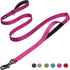 Fida 6 FT Heavy Duty Dog Leash with 2 Comfortable Padded Handles, Traffic Handle & Advanced Easy Snap Hook, Reflective Walking Lead for Large, Med...