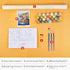 TUMOVO Paint by Numbers for Adults Landscape, DIY Oil Painting Location Boat Lake Forest Clouds Reflection Acrylic Paint by Number Kits for Kids A...