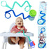 Brilli Baby Cup Catcher Patented Safety Tether Strap, Attach Sippy Cups, Bottles, Pacifiers & More to Stroller, High Chair, Car Seat, Made in USA,...