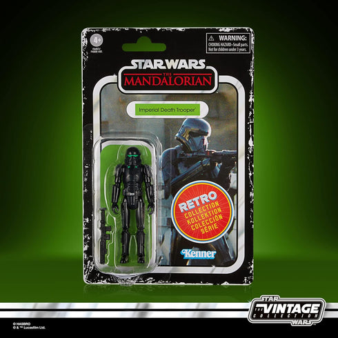 STAR WARS Retro Collection Imperial Death Trooper Toy 3.75-Inch-Scale The Mandalorian Collectible Action Figure, Kids 4 and Up...