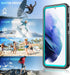 Designed for Samsung Galaxy S21 Case, Waterproof Built-in Screen &Lens Protector, Full Heavy Duty Protection, Military Shockproof, Dustproof, Anti...