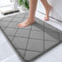 OLANLY Memory Foam Bath Mat 30x20, Ultra Soft and Absorbent Bathroom Mat, Machine Washable Bathroom Rugs, Comfortable, Thick Bath Rugs Carpet for ...
