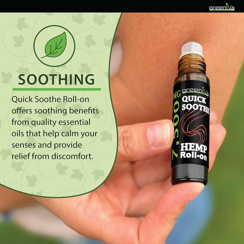 7,500mg Hemp Roll-On Quick Soothe Therapeutic Essential Oil Blend Exclusively on Amazon (1)...