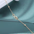 Boho Gold Infinity Anklet Infinity Toe Ring Aklet Infinity Barefoot Sandal Chain Thin Gold Anklet Chain Beach Summer Foot Chain Anklet Satellite A...