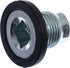 APDTY 101284 Replacement Engine Oil Pan Drain Plug w/Molded Gasket...