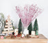 Lvydec 22pcs Christmas Glitter Berries Stems Clearance, 17" Artificial Christmas Picks for Christmas Tree Ornaments, DIY Xmas Wreath, Crafts, Holi...