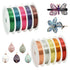 10 Rolls 26 Gauge Colorful Jewelry Wire Craft Wire for Beading & Jewelry Making Supplies...