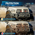 2PCS 3 Inch Pod Light Covers Amber LED Pods Cover Amber LED Light Bar 3x3 Square Work Lights Cube Covers Ditch Pods PC Lens Cover...